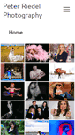 Mobile Screenshot of peterriedelphotography.com